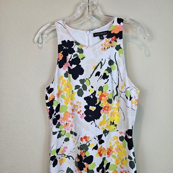 Banana Republic Floral Maxi Dress Sleeveless Silky Garden Party Long Art Size 6 - Picture 8 of 16